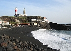 Leuchtturm Punta de Fuencaliente : Restaurant, Strand